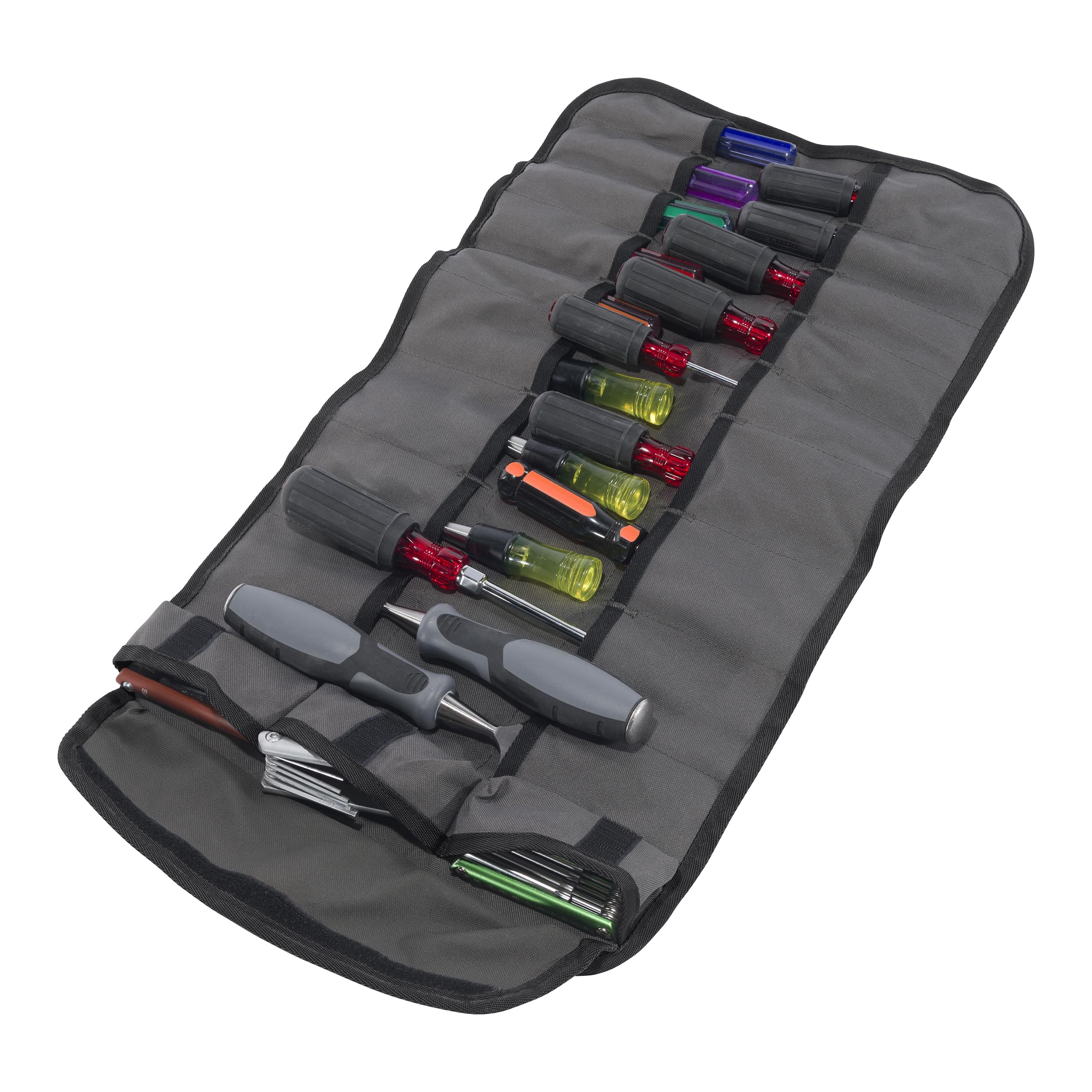 Foto 6 pulgar | Bolsa Enrollable Carhartt Para Organizar Herramientas, 18 Bolsillos - Venta Internacional.