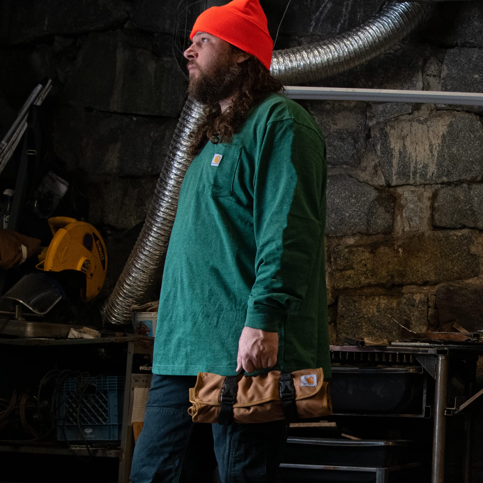 Foto 6 | Bolsa Enrollable Carhartt Para Organizar Herramientas, 18 Bolsillos - Venta Internacional.