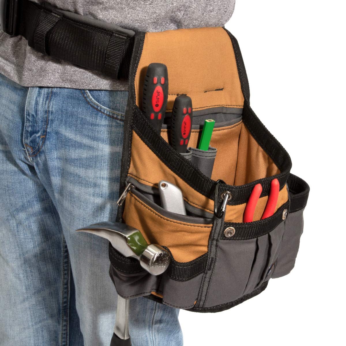 Foto 6 pulgar | Cinturón Para Herramientas Dickies Con 8 Bolsillos Acolchado Y Bolsa Utilitaria De Lona - Venta Internacional.
