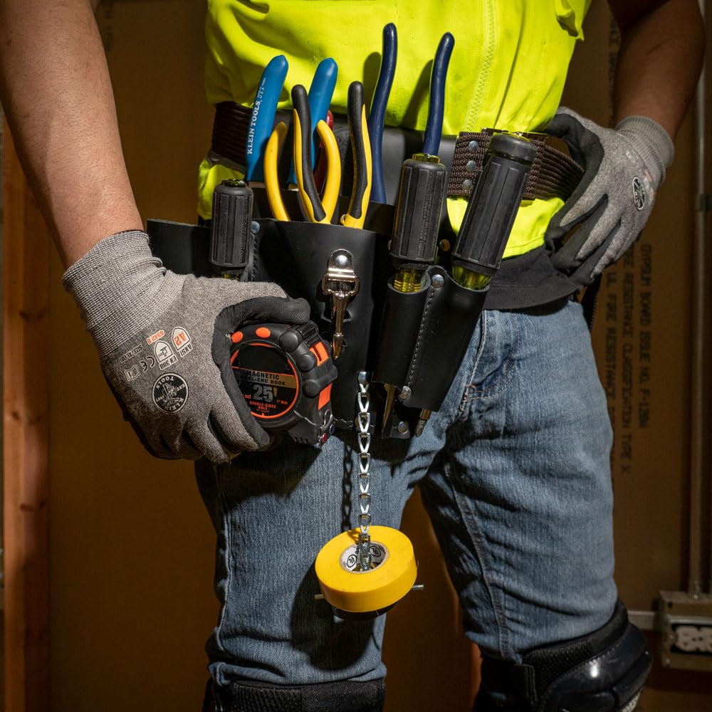 Foto 4 pulgar | Funda Para Herramientas Klein Tools 5178 De Piel Con Cinturón Tipo Túnel - Venta Internacional.