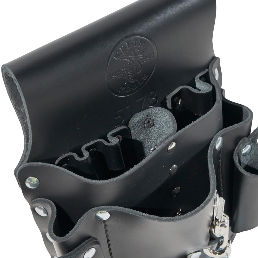 Foto 7 pulgar | Funda Para Herramientas Klein Tools 5178 De Piel Con Cinturón Tipo Túnel - Venta Internacional.
