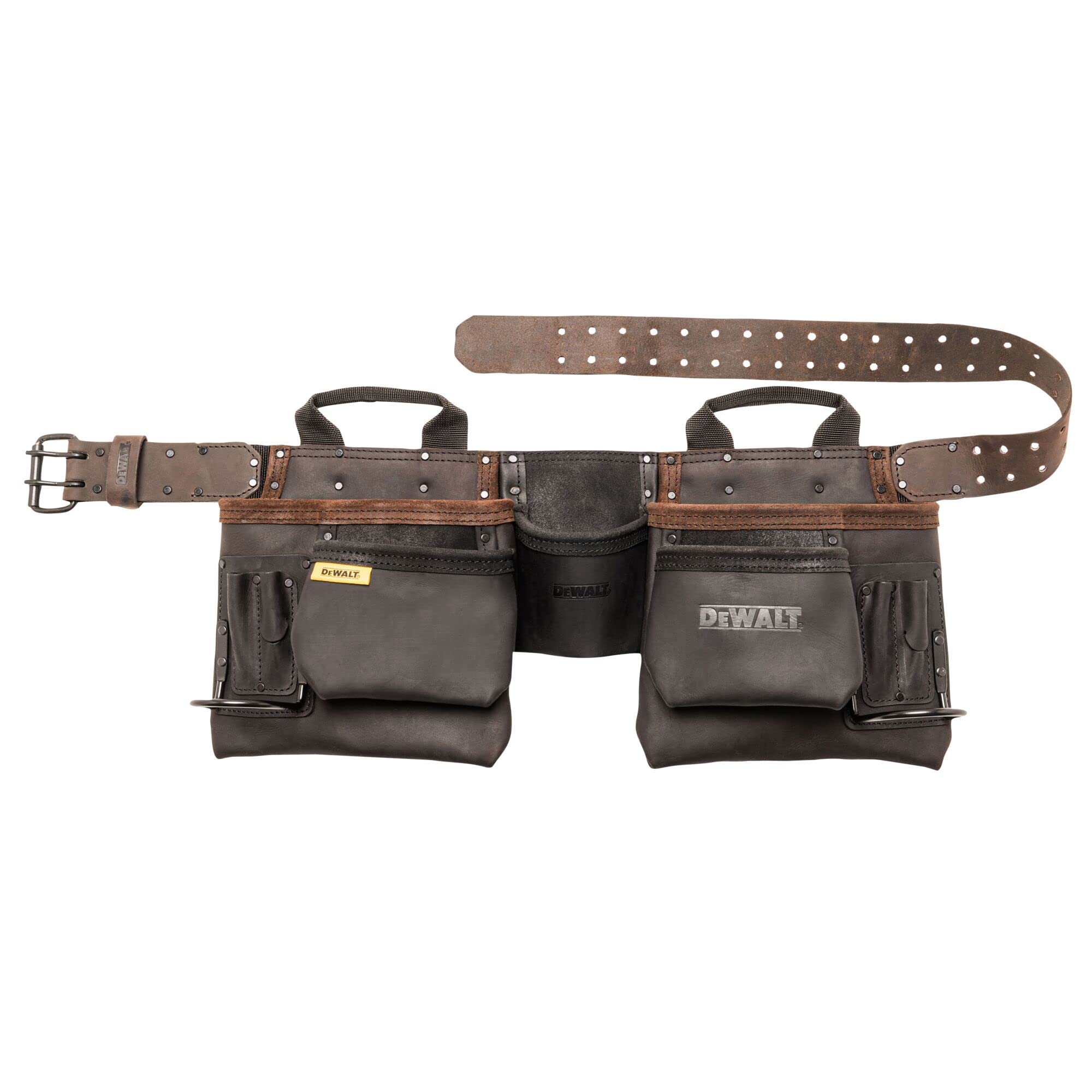 Foto 1 | Cinturón Para Herramientas Dewalt Leather, 11 Bolsillos, Duradero, Profesional - Venta Internacional.