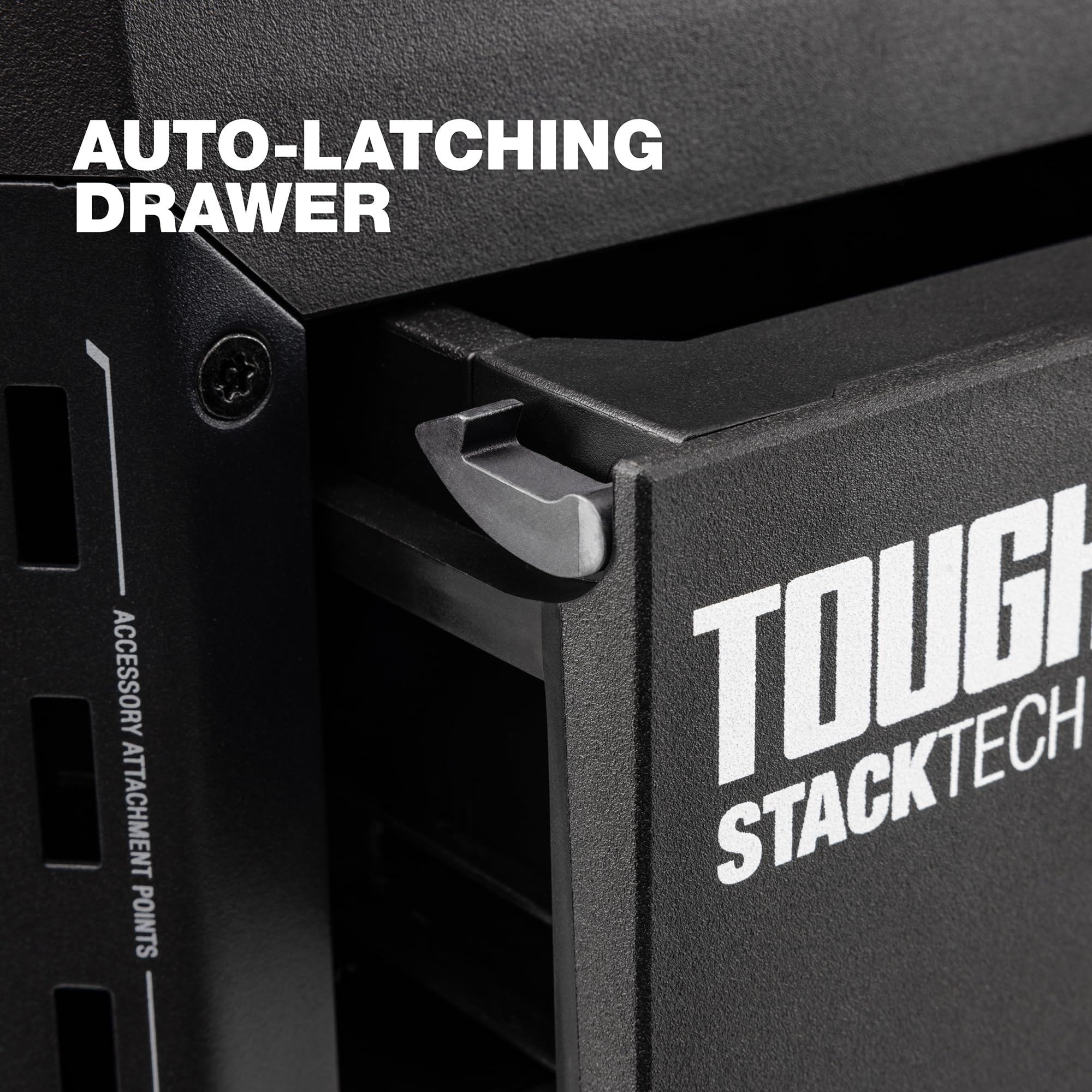 Foto 7 pulgar | Caja De Herramientas Toughbuilt Stacktech De 1 Cajón, Plástico Duradero, Negra - Venta Internacional.