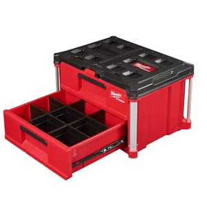 Caja De Herramientas Milwaukee Packout Con 2 Cajones - Venta Internacional.