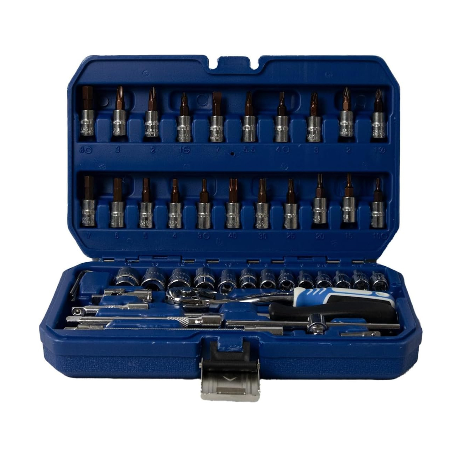 Caja Herramientas Jauz 46 Piezas Azules