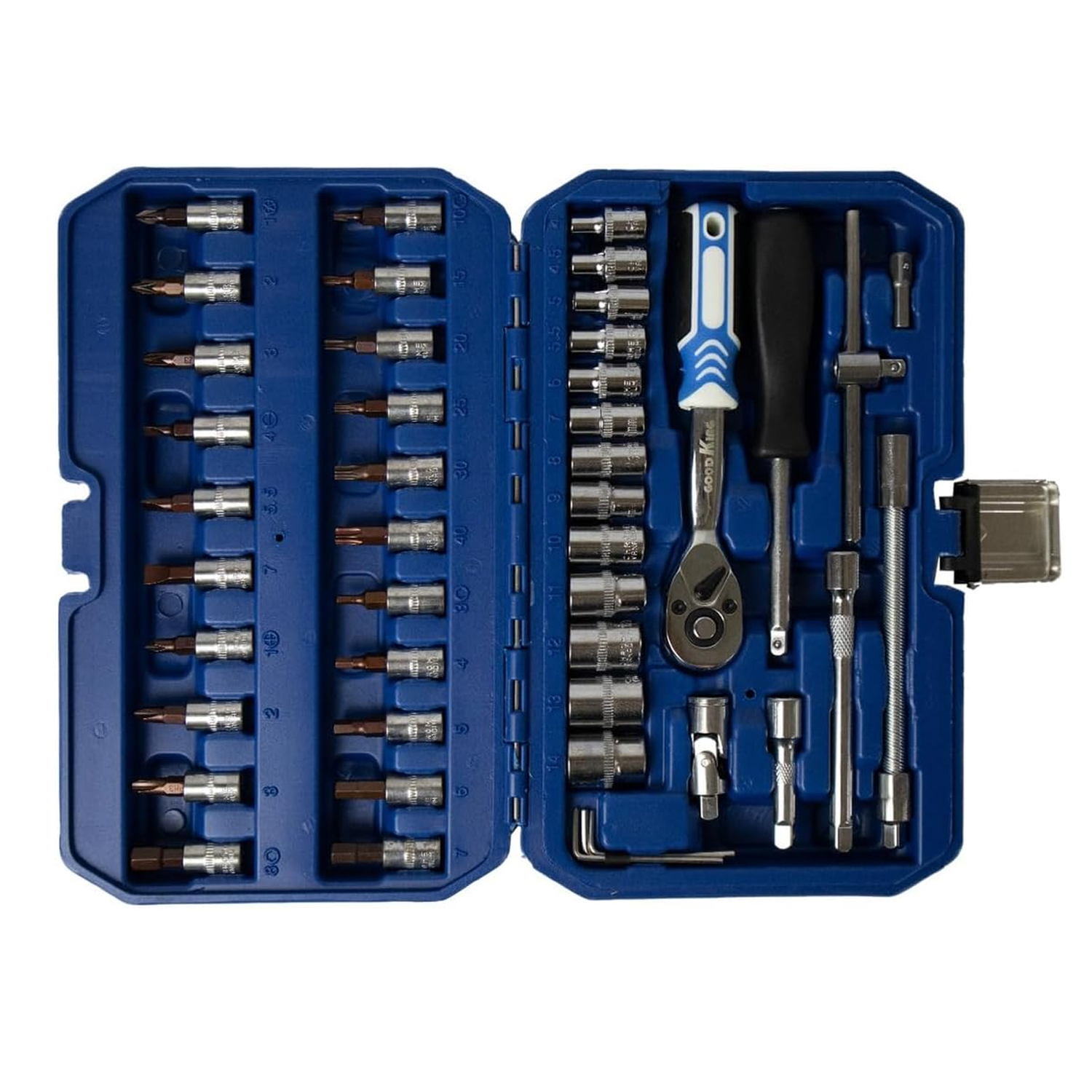 Foto 3 pulgar | Caja Herramientas Jauz 46 Piezas Azules