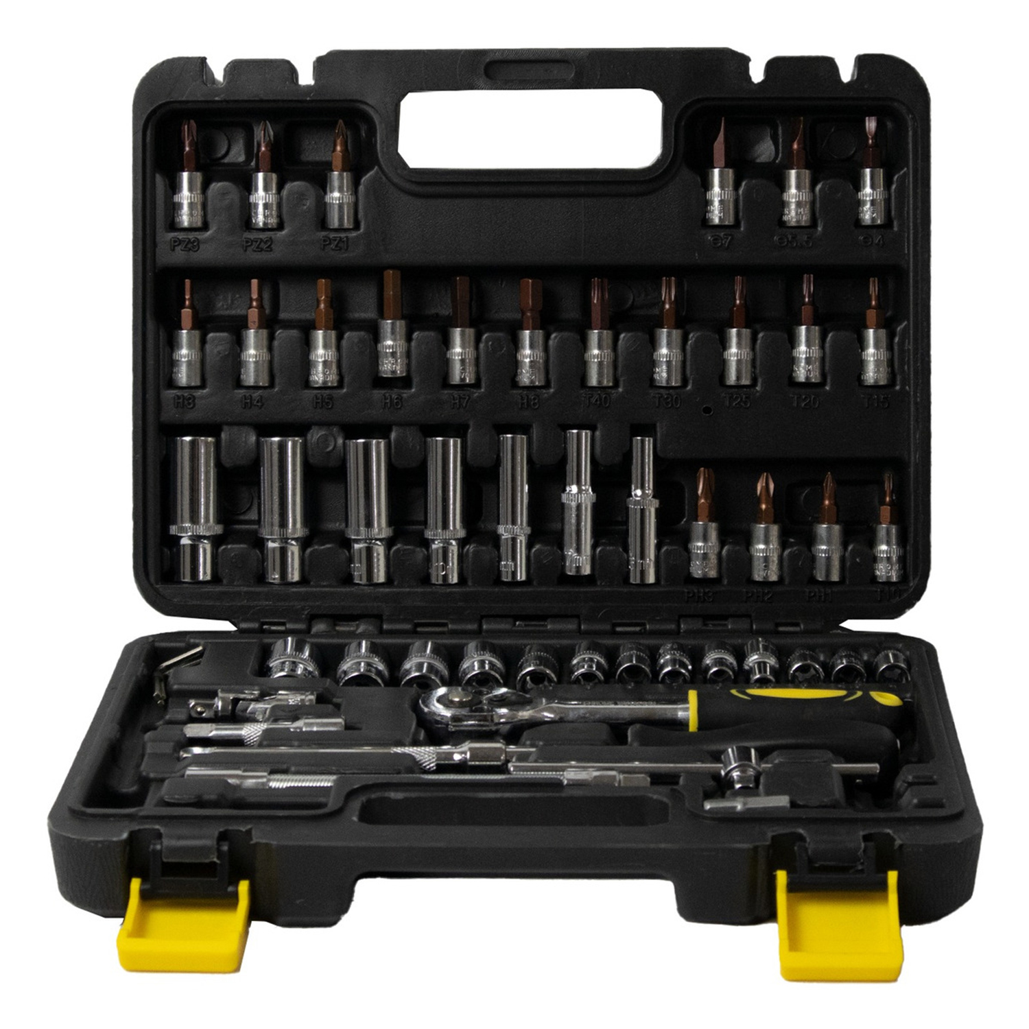 Caja de Herramientas Jauz Negra 53 piezas