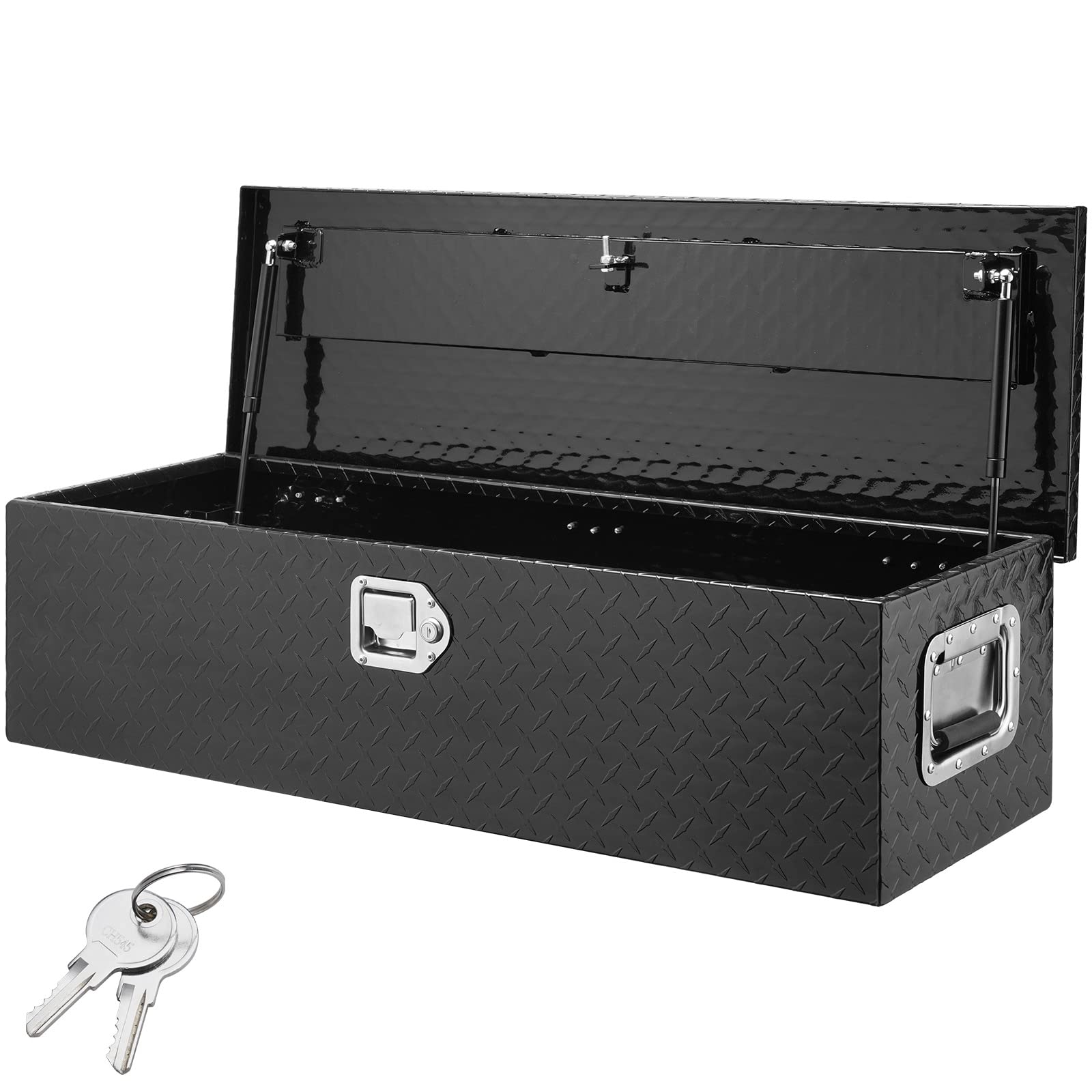 Foto 2 pulgar | Caja De Herramientas Vevor Para Camión, Aluminio De Alta Resistencia, 39 X 13 X 10 Cm, Color Negro - Venta Internacion