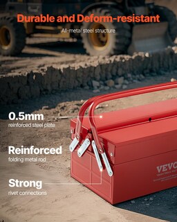 Foto 6 | Caja de Herramientas Vevor 14 Pulgadas - Venta Internacional