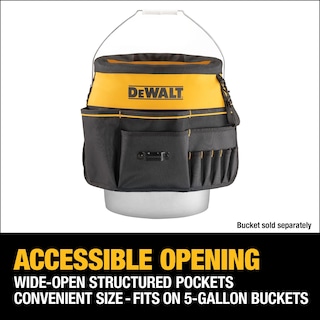 Foto 4 | Organizador De Herramientas Dewalt Dwst560109 Con 37 Bolsillos Y Trabillas - Venta Internacional.