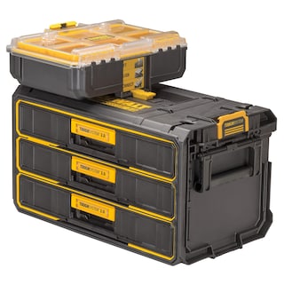 Foto 3 | Unidad De Almacenamiento De Herramientas Dewalt Toughsystem 2.0 Con Tres Cajones - Venta Internacional.
