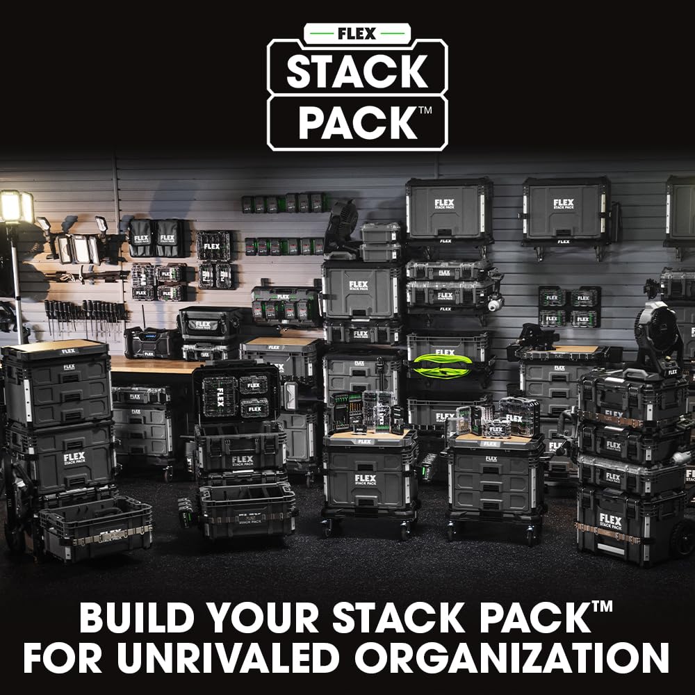 Foto 7 pulgar | Caja De Herramientas Flex Stack Pack Sistema De Almacenamiento Medium Fs1102 - Venta Internacional.