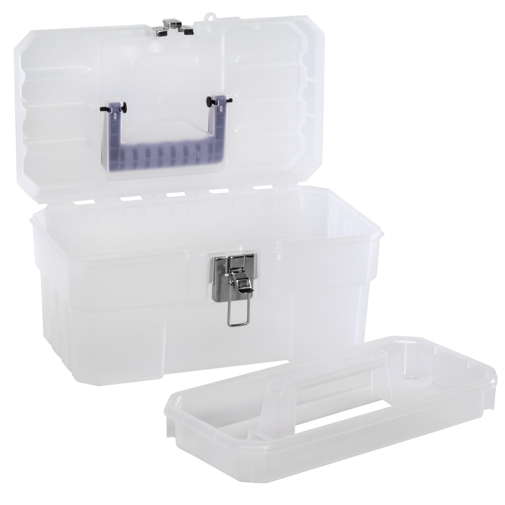 Toolbox Akro-mils Probox Plastic Art Supply, 14 Pulgadas, Transparente - Venta Internacional.