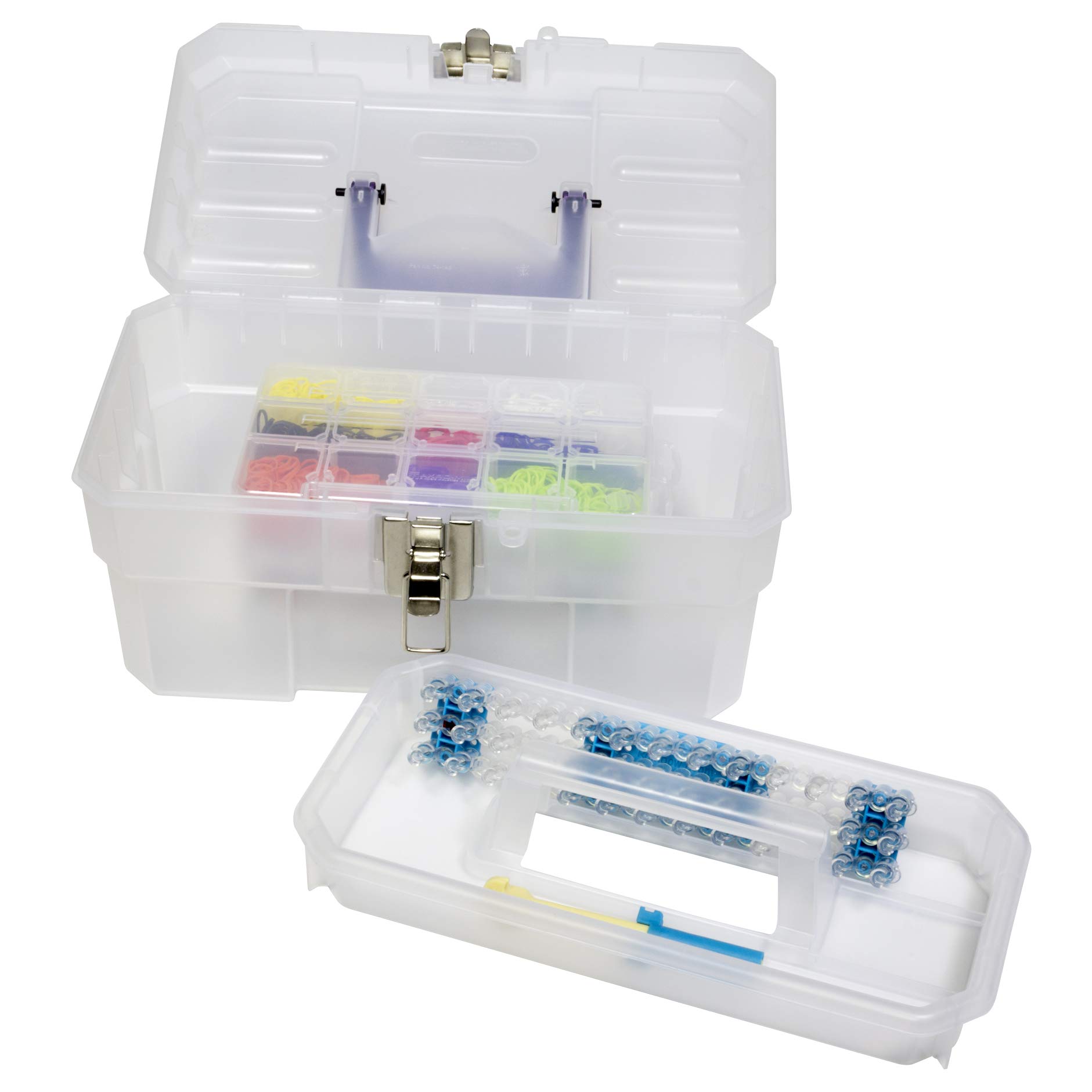 Foto 3 pulgar | Toolbox Akro-mils Probox Plastic Art Supply, 14 Pulgadas, Transparente - Venta Internacional.