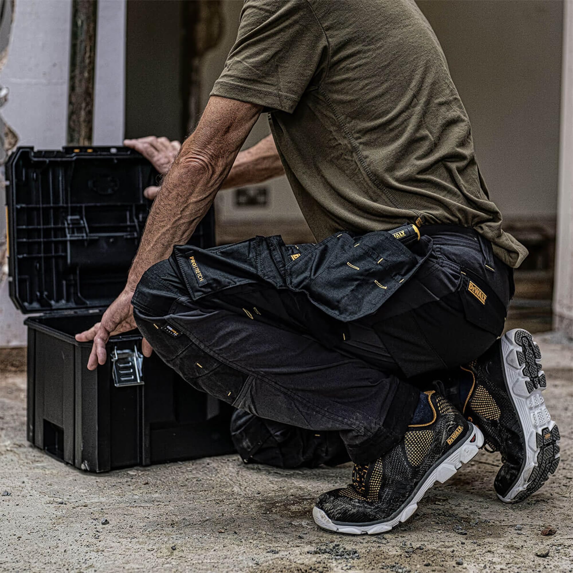 Foto 5 pulgar | Pantalones De Trabajo Dewalt Memphis Pro-stretch W36/l31 Para Hombre, Gris/negro - Venta Internacional.