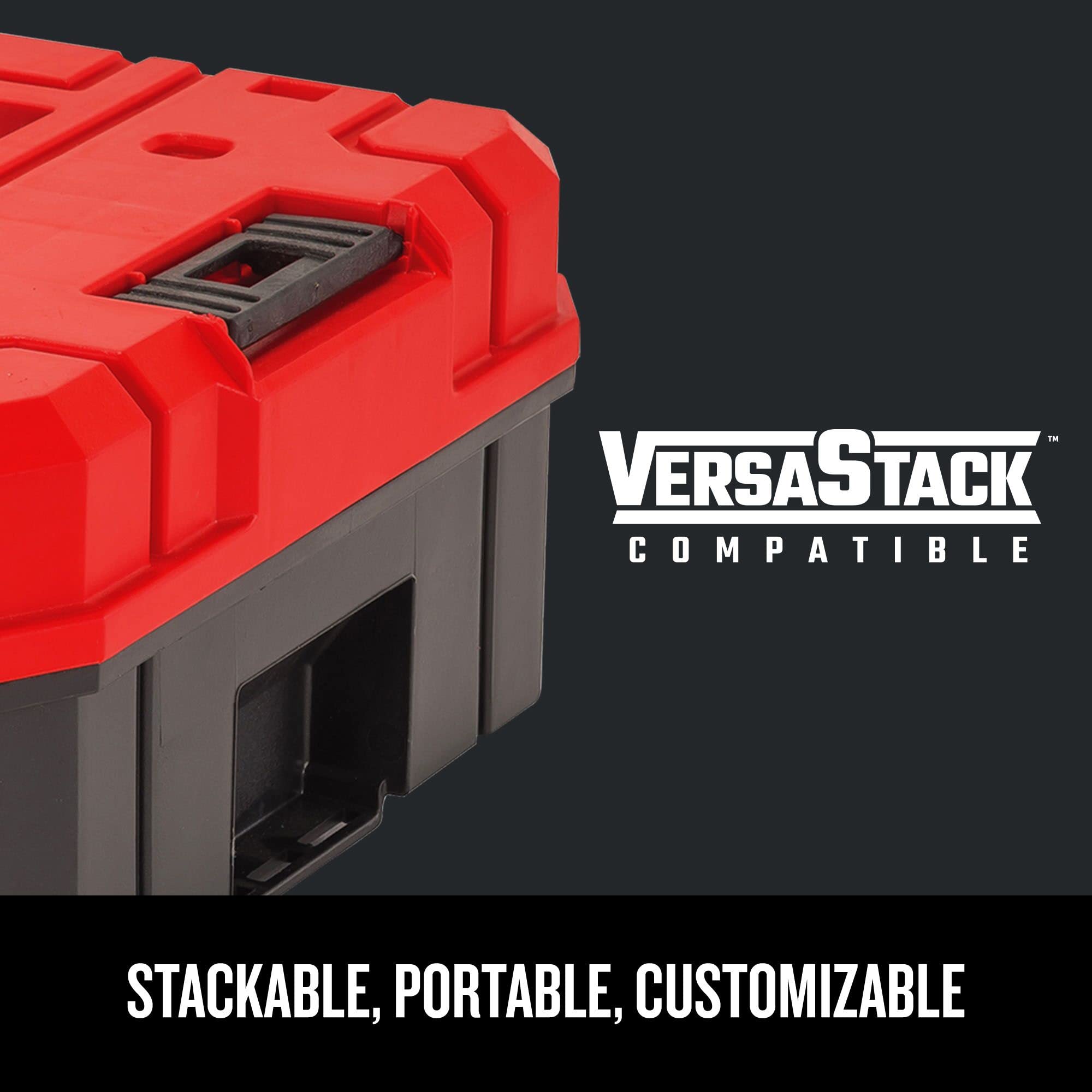 Foto 4 pulgar | Caja De Herramientas Craftsman Versastack, Sistema Apilable, 43 Cm (cmst17830) - Venta Internacional.
