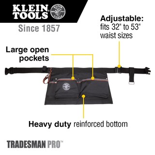Foto 2 | Delantal Klein Tools 5244 Con Cinta Adhesiva Y 4 Bolsillos - Venta Internacional.