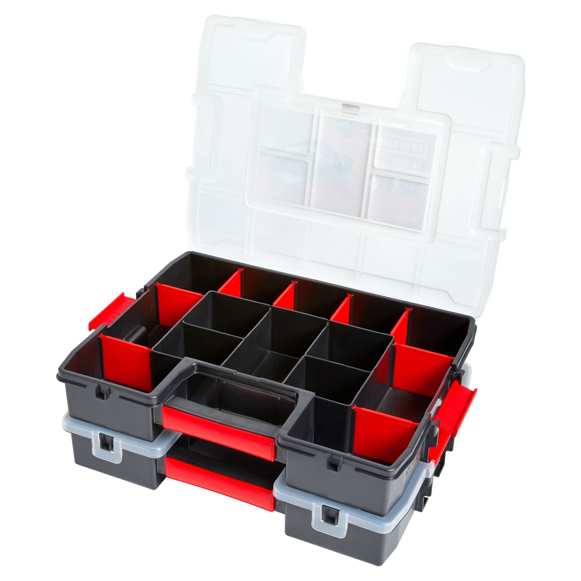 Foto 3 | Organizador De Herramientas Craftsman Cmst60944m, Paquete De 2 Con 14 Compartimentos - Venta Internacional.