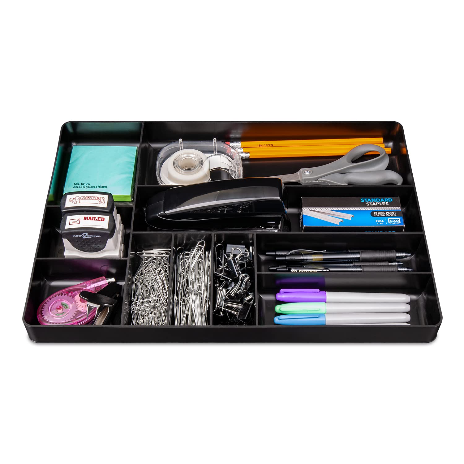 Foto 5 | Cajonera Organizadora Ernst Mfg Con 10 Compartimentos, Color Negro - Venta Internacional.