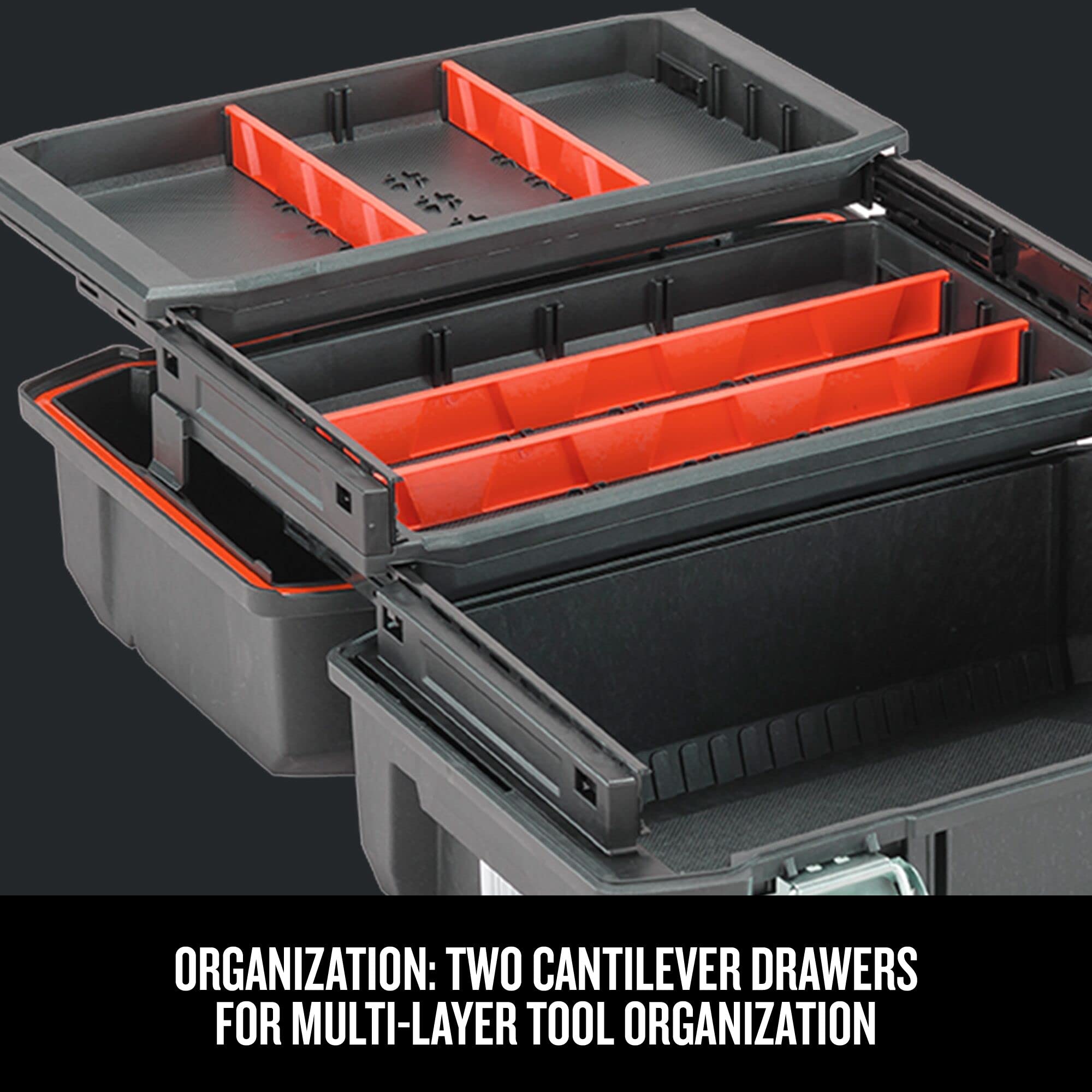 Foto 4 pulgar | Caja De Herramientas Craftsman Para Almacenamiento De Herramientas De 18 Pulgadas, Negra (cmst18001) - Venta Internac