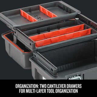 Foto 3 | Caja De Herramientas Craftsman Para Almacenamiento De Herramientas De 18 Pulgadas, Negra (cmst18001) - Venta Internac