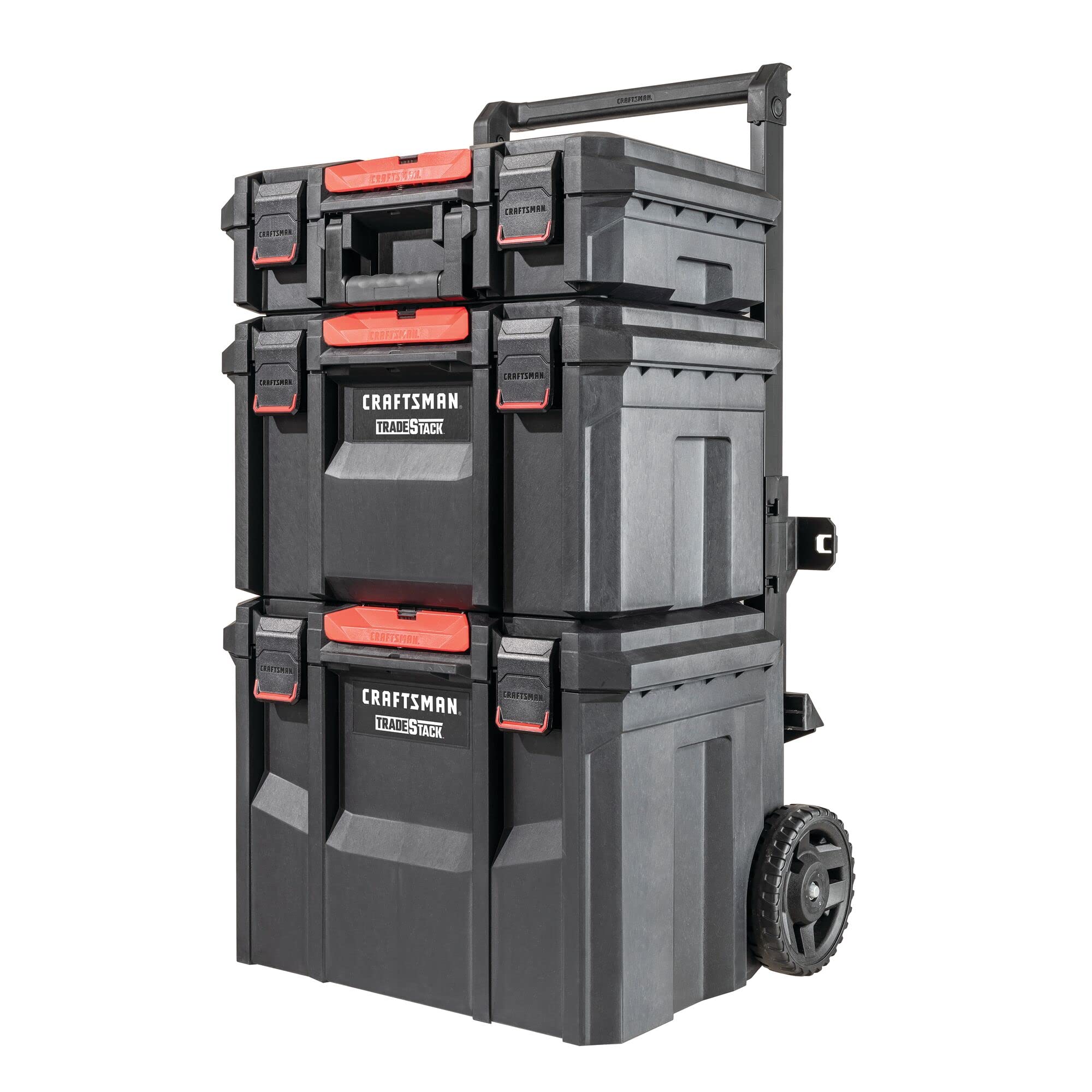 Foto 3 pulgar | Caja De Herramientas Craftsman Tradestack Con Ruedas, Impermeable, 22,5 Cm - Venta Internacional.
