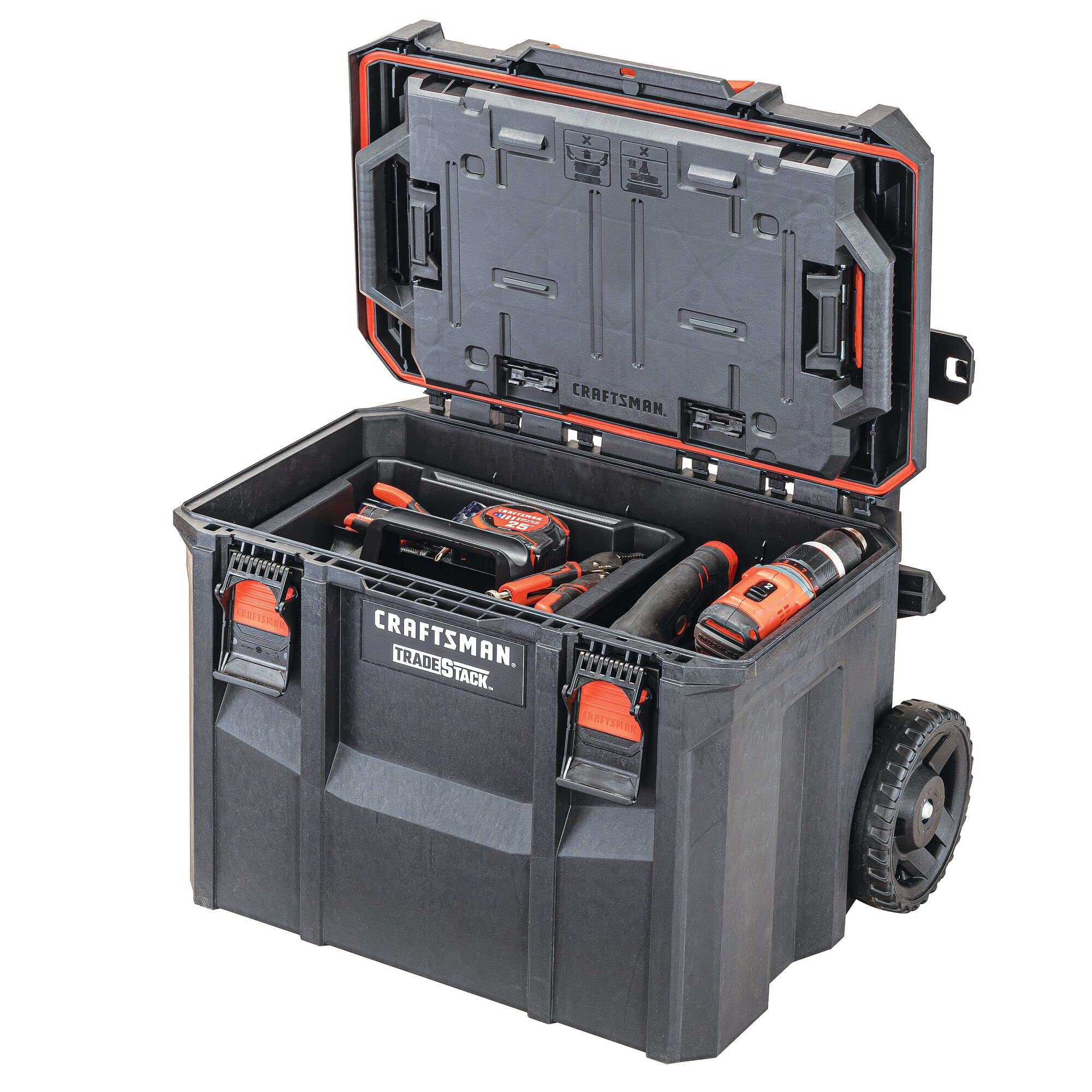 Foto 6 pulgar | Caja De Herramientas Craftsman Tradestack Con Ruedas, Impermeable, 22,5 Cm - Venta Internacional.
