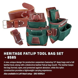 Foto 2 | Set De Bolsas Para Herramientas Occidental Leather Heritage Fatlip Xxl - Venta Internacional.