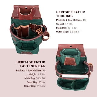 Foto 4 | Set De Bolsas Para Herramientas Occidental Leather Heritage Fatlip Xxl - Venta Internacional.
