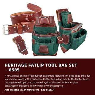 Foto 2 | Set De Bolsas Para Herramientas Occidental Leather Heritage Fatlip Xxxl - Venta Internacional.