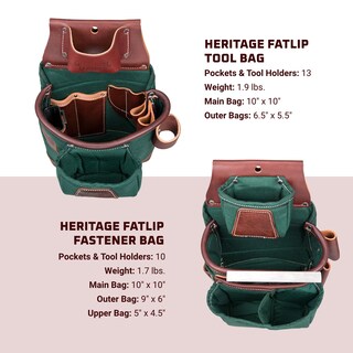 Foto 4 | Set De Bolsas Para Herramientas Occidental Leather Heritage Fatlip Xxxl - Venta Internacional.