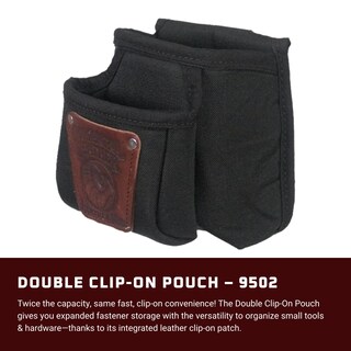 Foto 2 | Pouch Occidental Leather Con Doble Clip Para Cinturón De Trabajo De 2 Pulgadas - Venta Internacional.