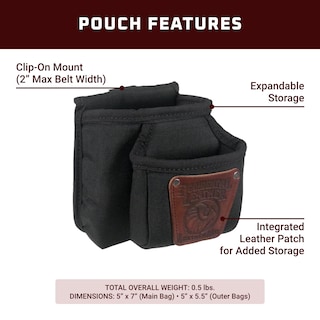 Foto 3 | Pouch Occidental Leather Con Doble Clip Para Cinturón De Trabajo De 2 Pulgadas - Venta Internacional.