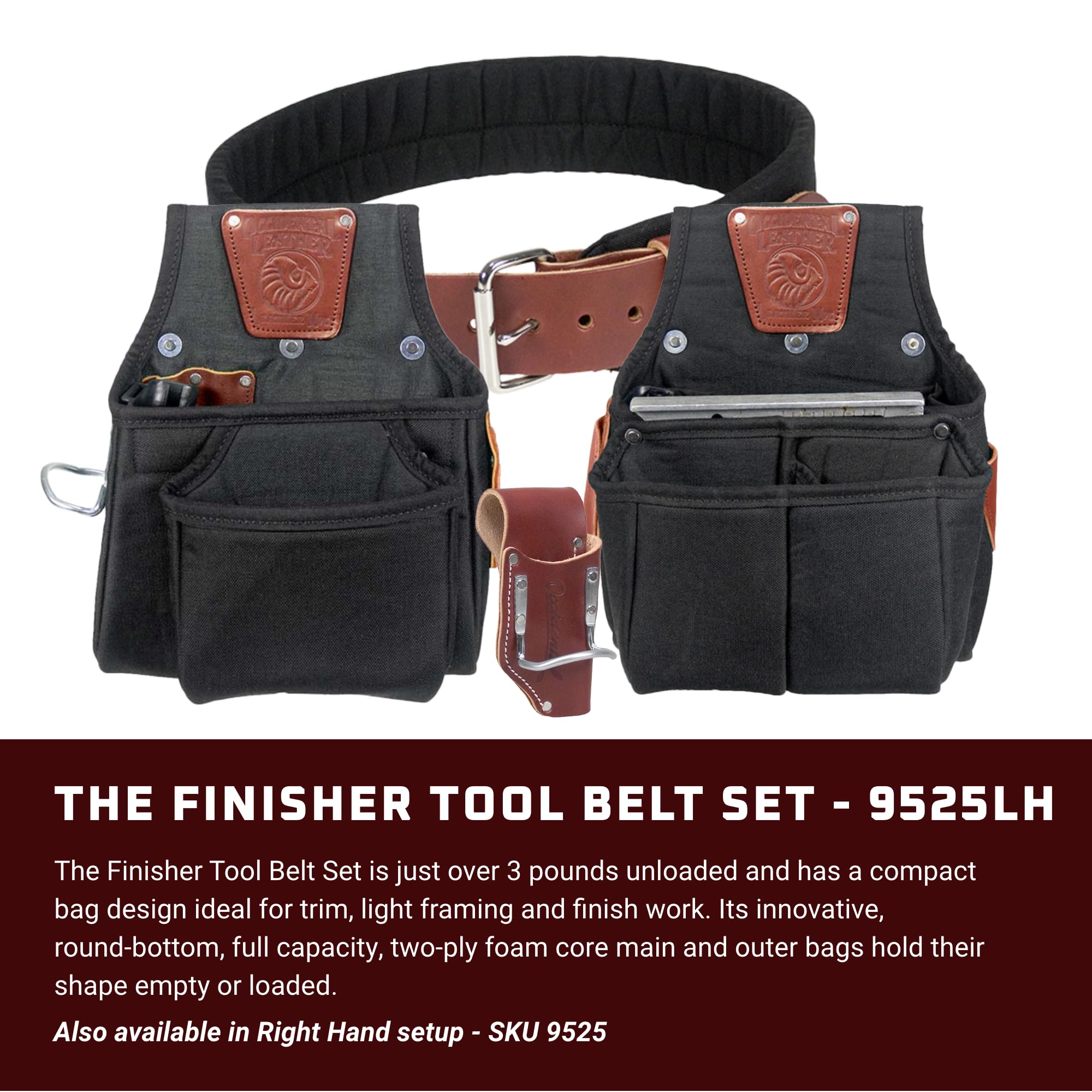 Foto 2 | Set De Cinturón Para Herramientas Occidental Leather The Finisher Xxl Left Hand - Venta Internacional.