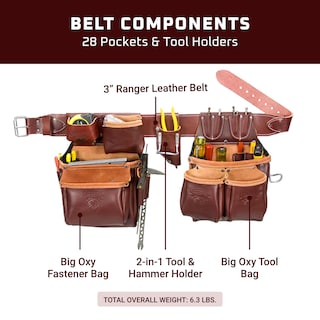 Foto 3 | Cinturón Para Herramientas Occidental Leather Stronghold Big Oxy Set Medium - Venta Internacional.