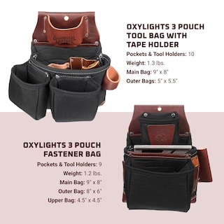 Foto 4 | Cinturón Para Herramientas Occidental Leather Oxylights Framer Con Bolsa Doble - Venta Internacional.