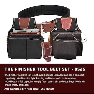 Foto 2 | Juego De Cinturones Para Herramientas Occidental Leather The Finisher Medium 25 Bolsillos - Venta Internacional.