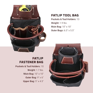 Foto 4 | Juego De Bolsas Para Herramientas Occidental Leather Fatlip Xxl Con 25 Bolsillos - Venta Internacional.