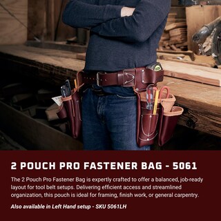 Foto 2 | Bolsa Para Herramientas Occidental Leather 2 Bolsas Pro Fastener - Venta Internacional.