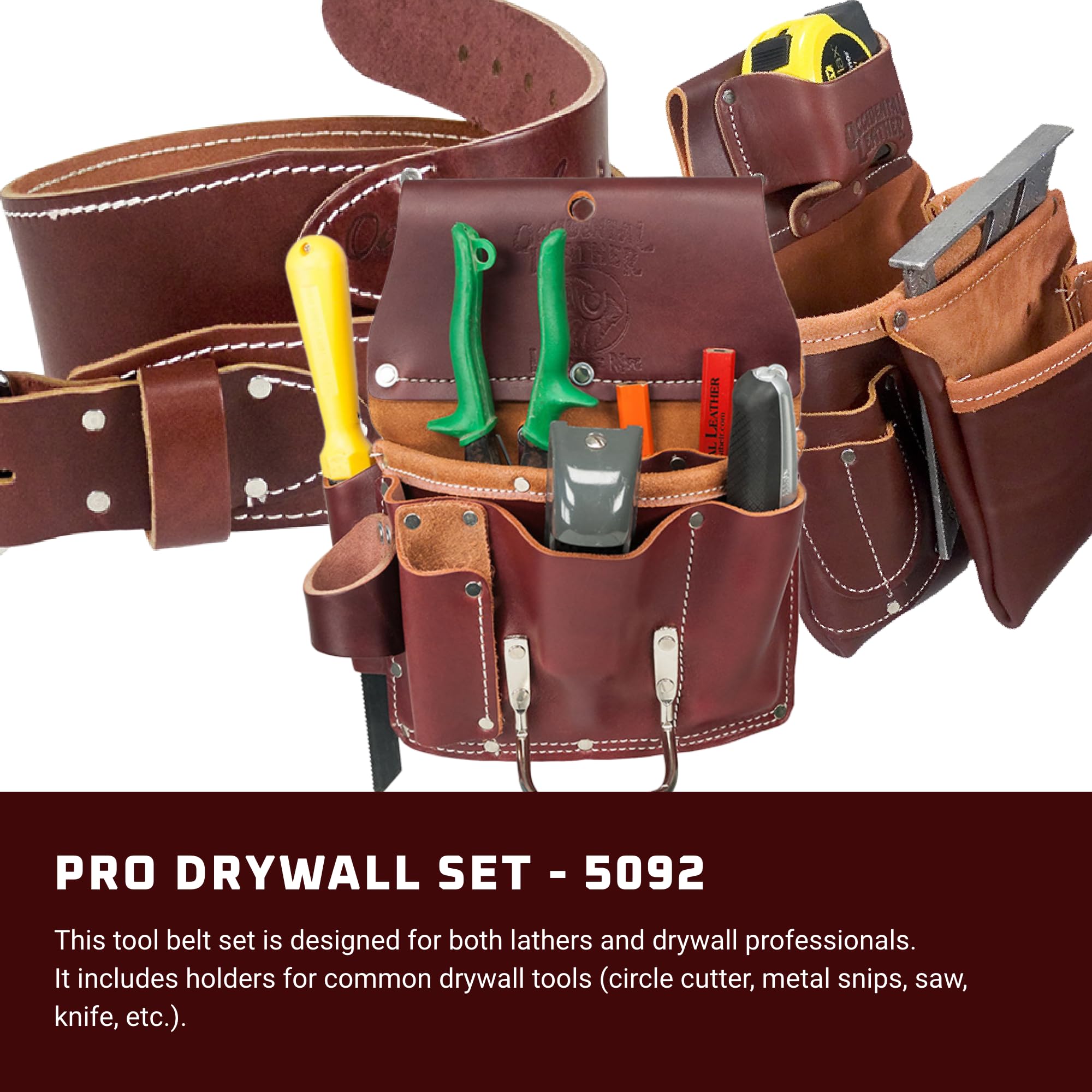 Foto 3 pulgar | Set De Paneles De Yeso Occidental Leather Pro Xxl Con 21 Bolsillos - Venta Internacional.