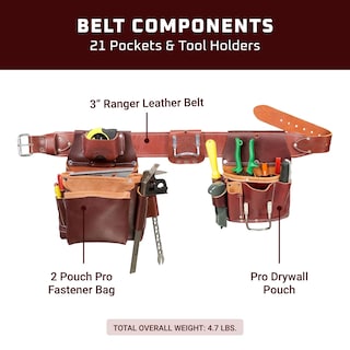 Foto 3 | Set De Paneles De Yeso Occidental Leather Pro Xxl Con 21 Bolsillos - Venta Internacional.