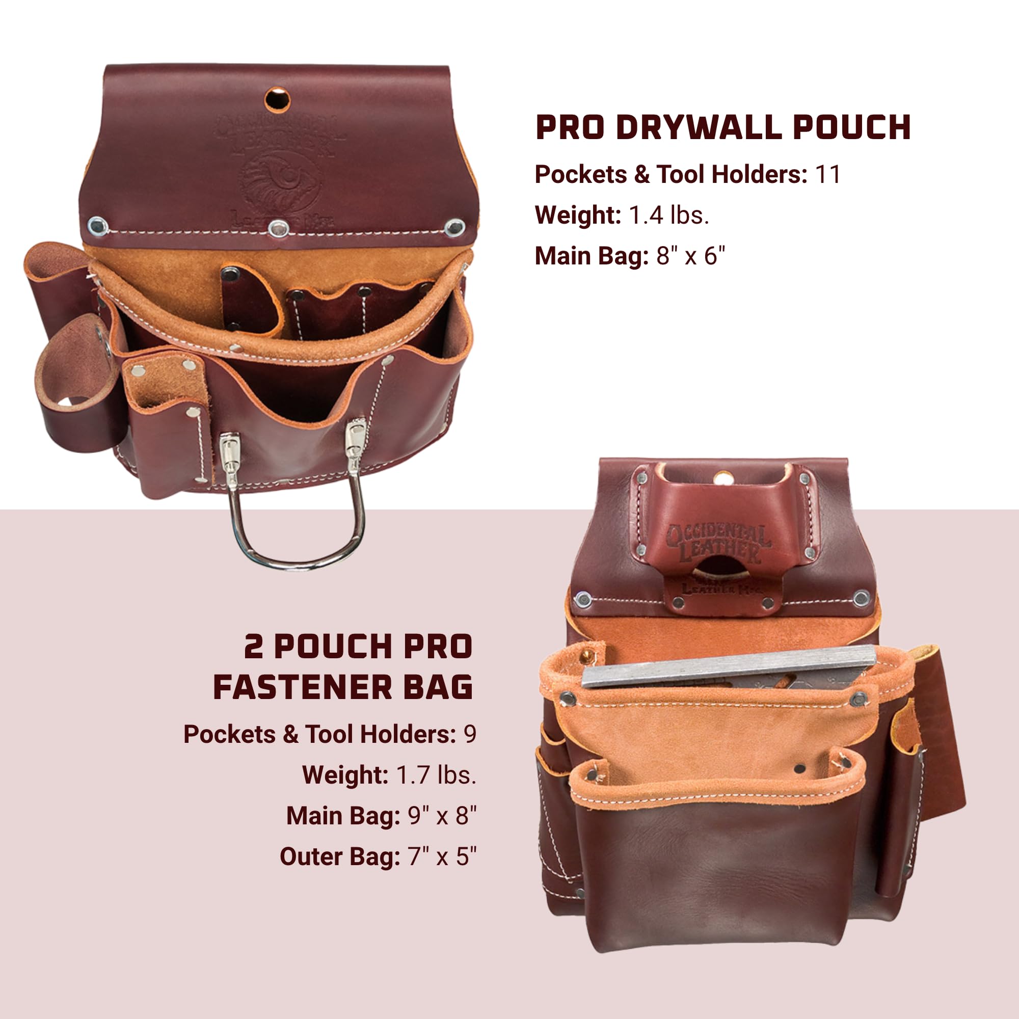 Foto 5 pulgar | Set De Paneles De Yeso Occidental Leather Pro Xxl Con 21 Bolsillos - Venta Internacional.