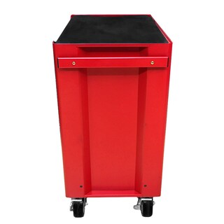 Foto 3 | Gabinete Móvil Metálico 5 Gavetas Knova color Rojo