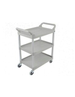 Foto 2 | Carrito de Servicio Rubbermaid Capacidad 136.1 kg color Blanco