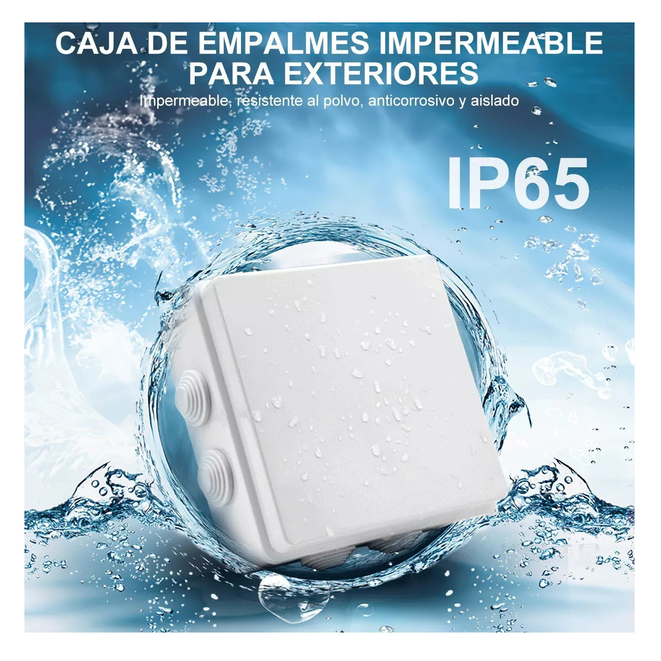 Foto 4 | Gabinete Estancas Ip55 para Exterior Belug Cctv 12 Piezas color Blanco