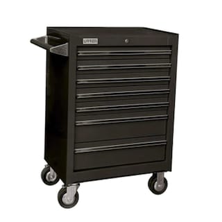 Foto 1 | Gabinete Móvil Urrea Negro Uso Pesado 7 Gavetas Capacidad 245 KG