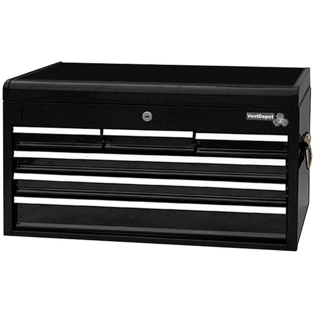 Foto 2 pulgar | Gabinete Superior VentDepot Mxcah-001 Negro 6 Gavetas