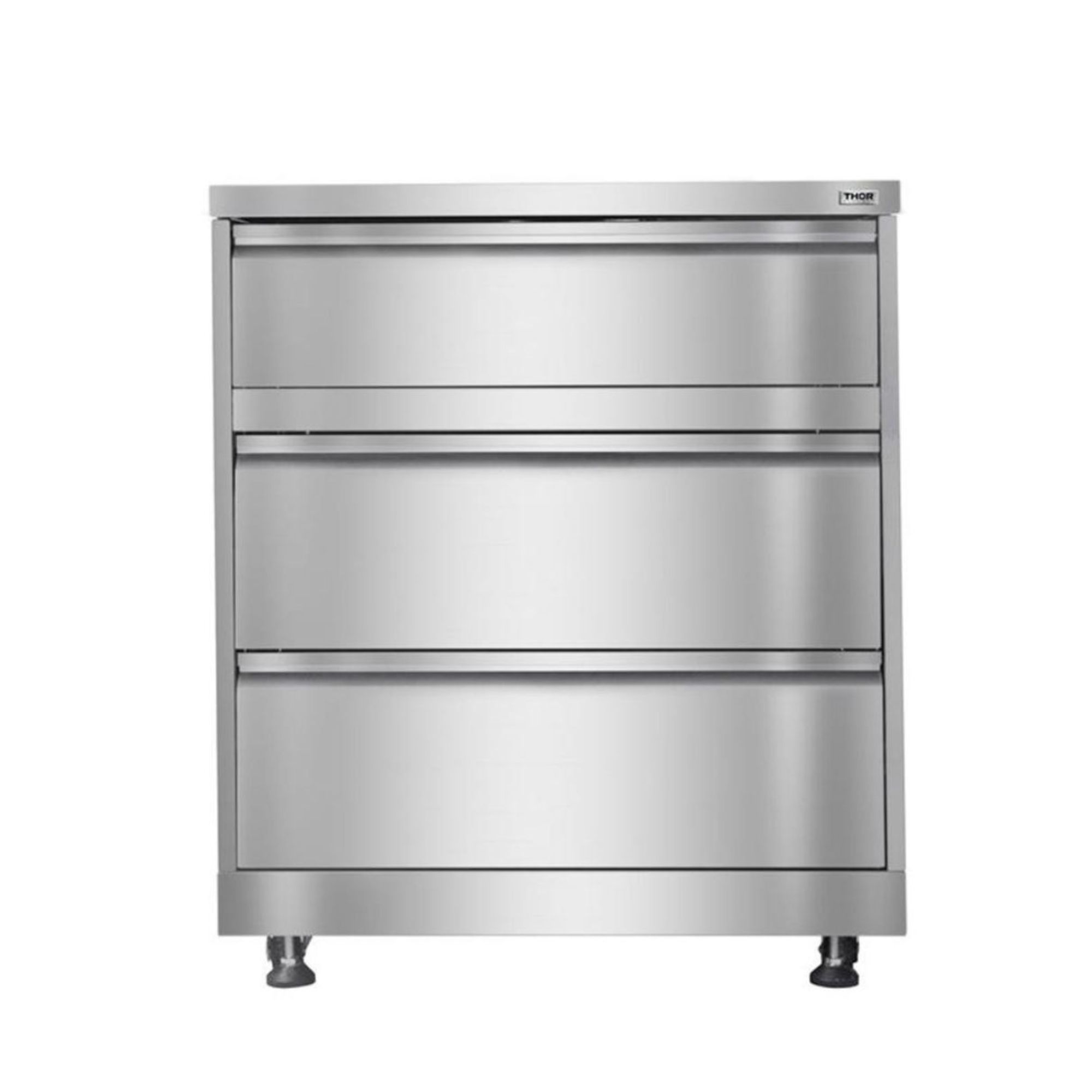 Gabinete Profesional para Herramientas Thor Kitchen OK3D01S-W Gris de Acero Inoxidable