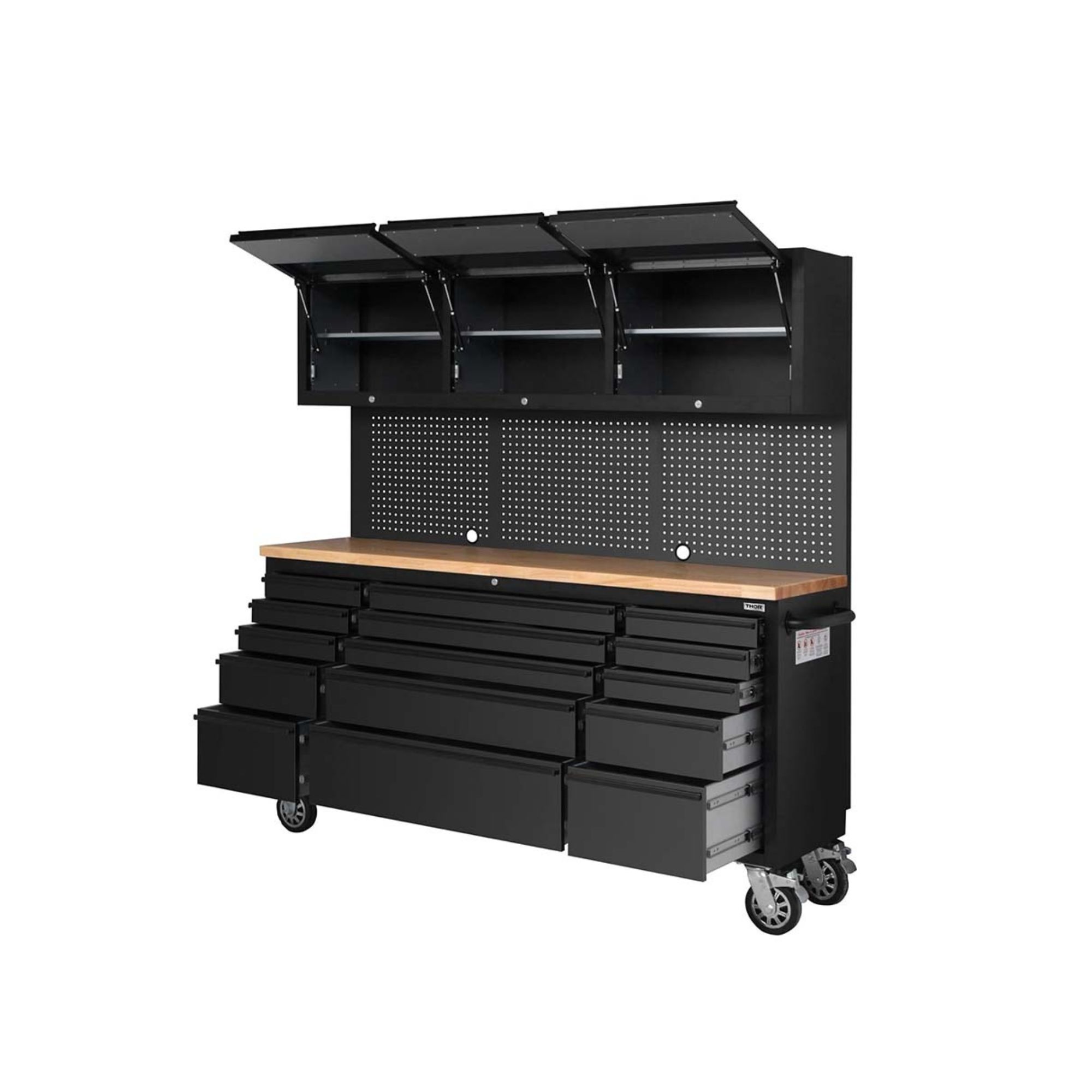 Foto 2 | Gabinete Profesional para Herramientas Thor Kitchen HTC7218PC Negro de Acero Inoxidable