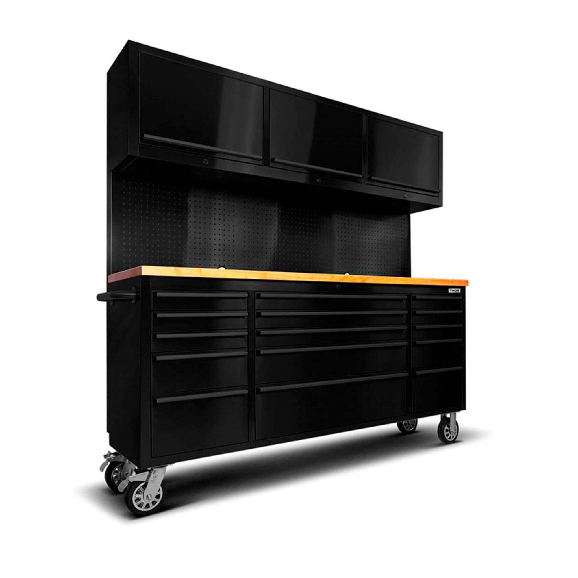Foto 4 pulgar | Gabinete Profesional para Herramientas Thor Kitchen HTC7218PC Negro de Acero Inoxidable